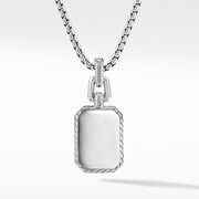 Novella Pendant with Champagne Citrine, Pave Diamonds and 18K Rose Gold