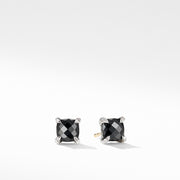 Chatelaine Stud Earrings with Black Onyx and Diamonds