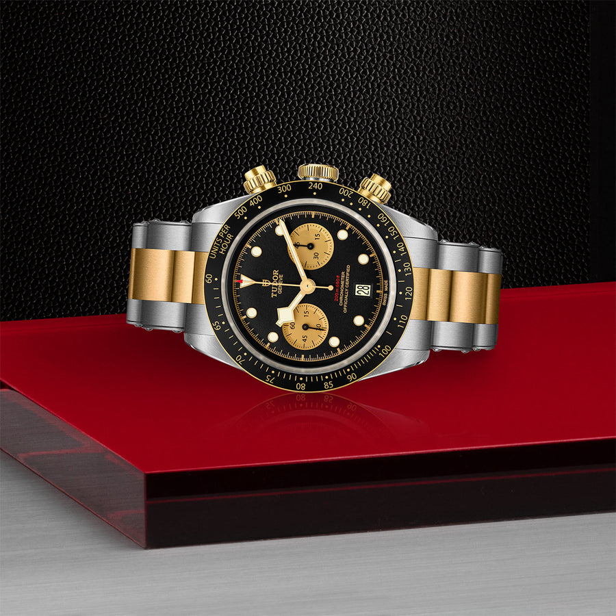 TUDOR Black Bay Chrono S&G 41mm - M79363N-0001 at Schiffman’s Jewelers