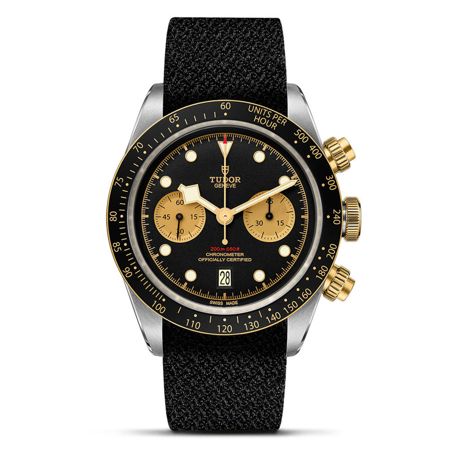 TUDOR Black Bay Chrono S&G 41mm - M79363N-0003 at Schiffman’s Jewelers