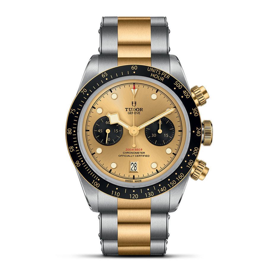 TUDOR Black Bay Chrono S&G 41mm - M79363N-0007 at Schiffman’s Jewelers