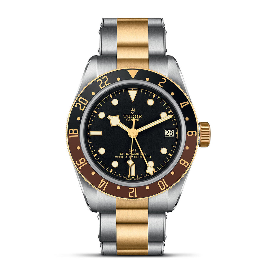 TUDOR Black Bay GMT S&G 41mm - M79833MN-0001 at Schiffman’s Jewelers