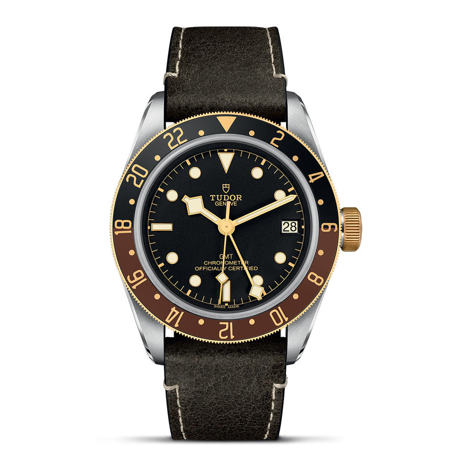 TUDOR Black Bay GMT S&G 41mm - M79833MN-0003 at Schiffman’s Jewelers