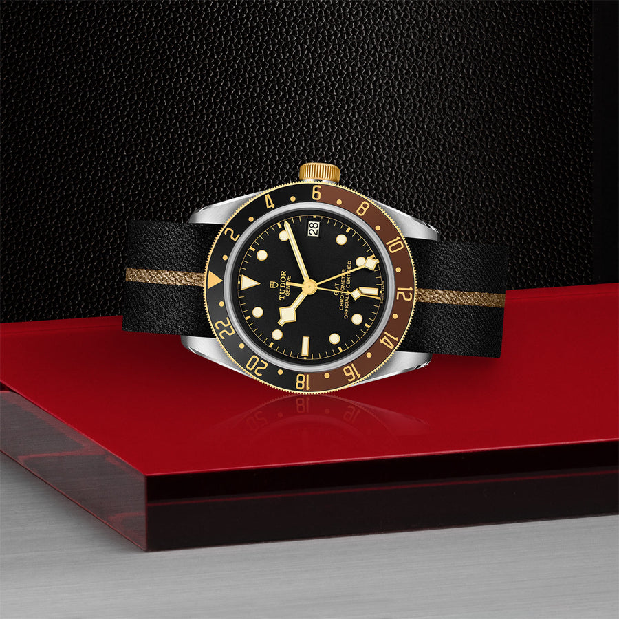 TUDOR Black Bay GMT S&G 41mm - M79833MN-0004 at Schiffman’s Jewelers
