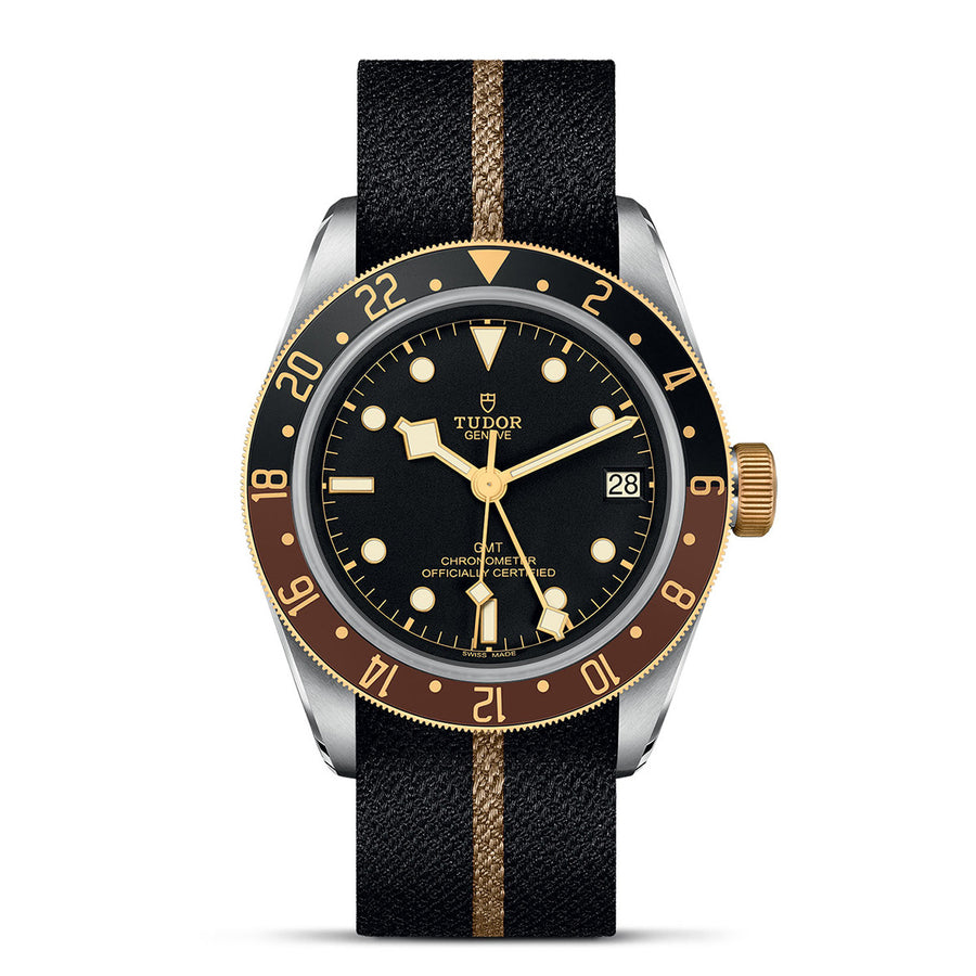 TUDOR Black Bay GMT S&G 41mm - M79833MN-0004 at Schiffman’s Jewelers